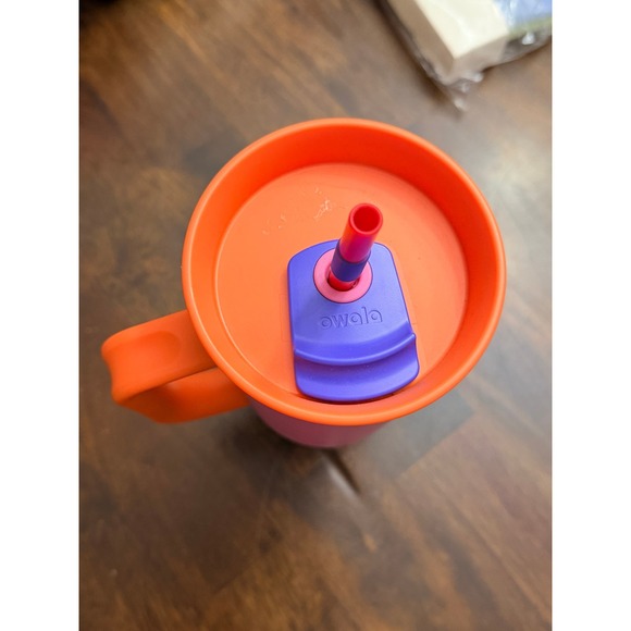 Owala 40oz Tumbler Candy Coated Pink Orange Purple Stainless Steel Water Bottle - Picture 2 of 2